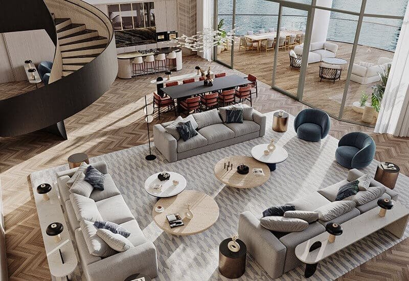 Modern Apartment Complex