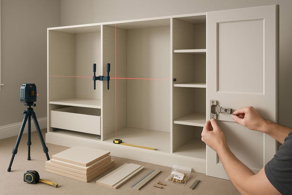 how to build a wardrobe a step by step guide