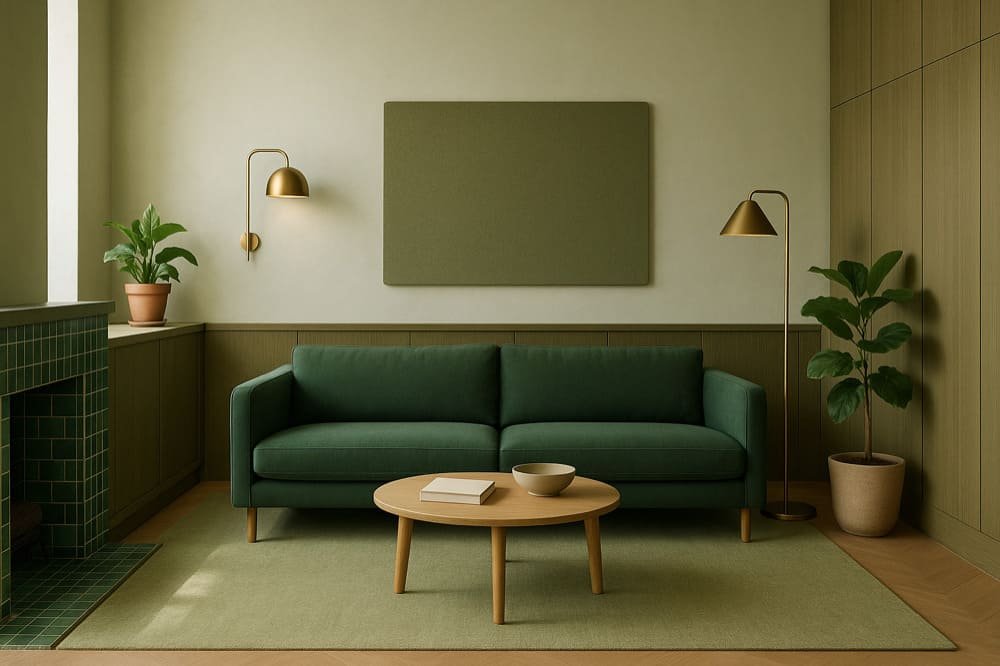 green living room trending ideas in 2025 (procurement ready)