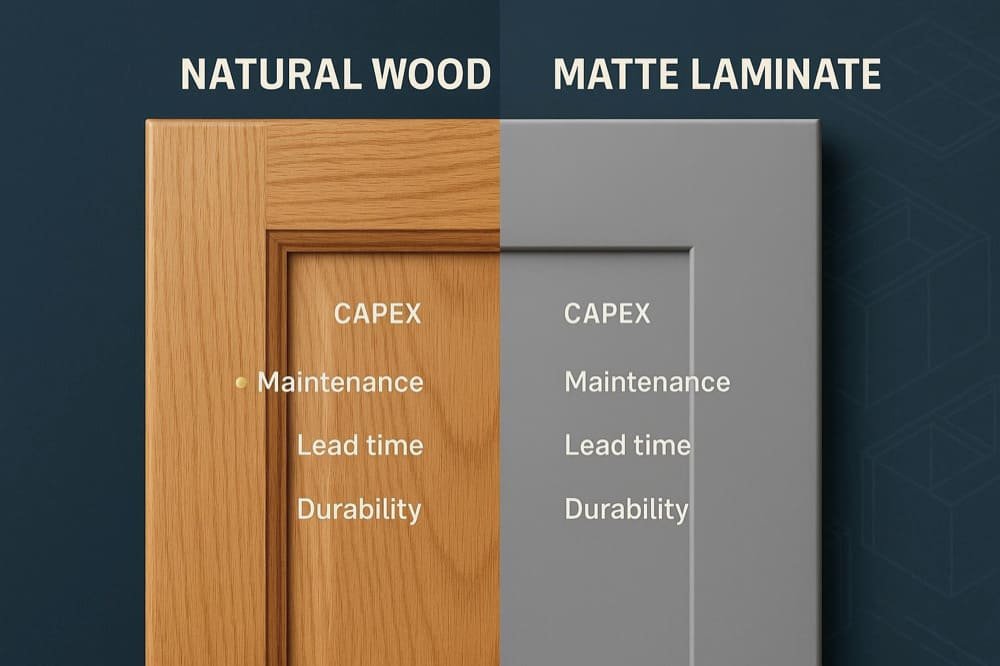solid wood vs. laminate kitchen cabinets (2025) a tco comparison for multi‑unit projects