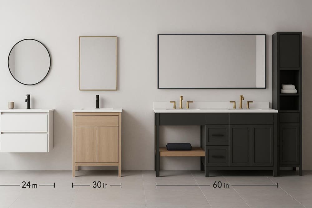 top 40 bathroom vanity ideas for every bathroom size