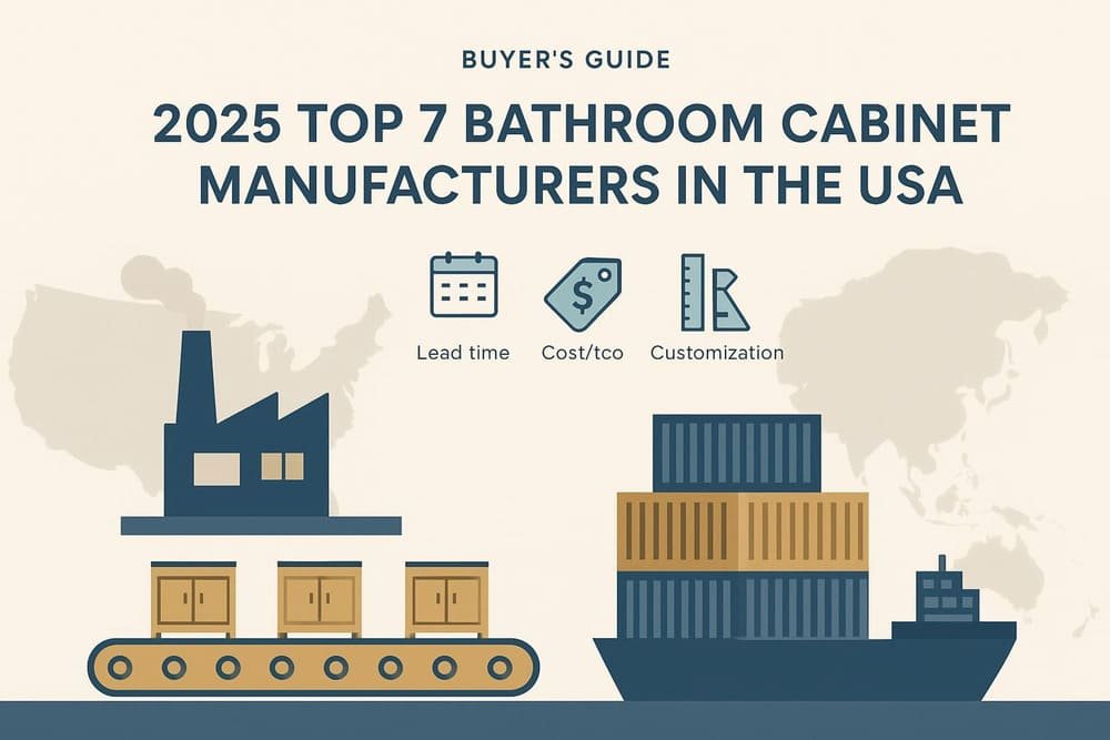2025 top 7 bathroom cabinet manufacturers in the usa lead times, cost & customization (buyer’s guide)