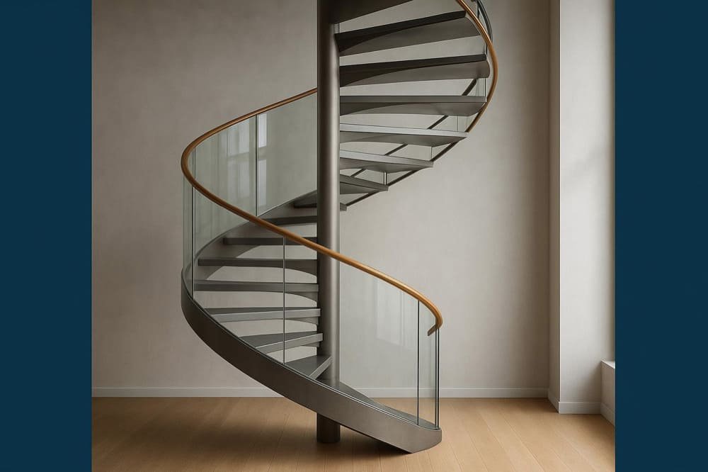 what is a spiral staircase? types and how to choose