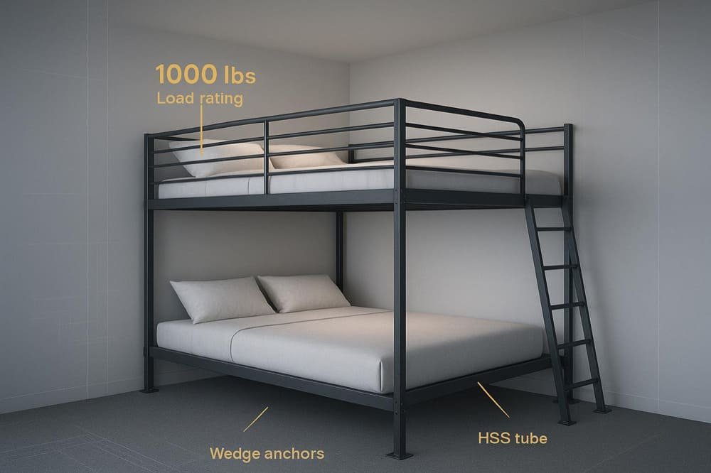 are loft beds safe for couples? hospitality double occupancy safety standards & best practices (2025)